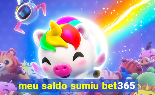 meu saldo sumiu bet365